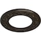 Ekena Millwork Blackthorn Ceiling Medallion (Canopies up to 7 1/2"), 13 3/8"OD x 7 1/2"ID x 3/4"P, Stone Hearth CM13BLSHF - alternate 3